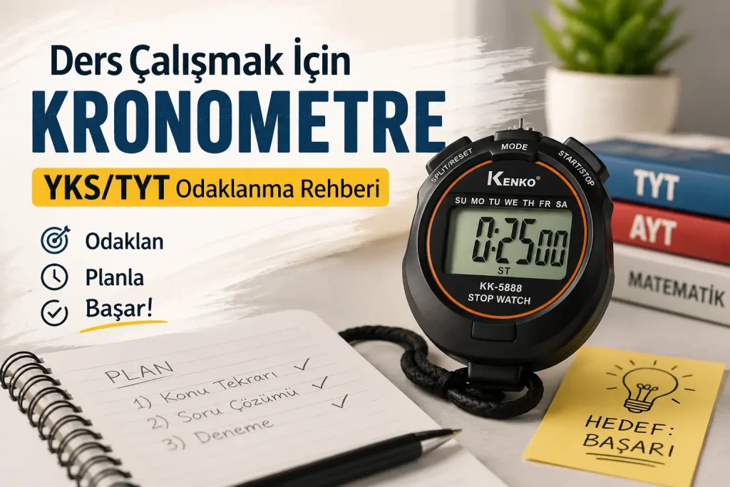 Ders Çalışmak İçin Kronometre